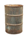 Rusty oil barrel Royalty Free Stock Photo