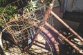 A rusty old bicycle Royalty Free Stock Photo
