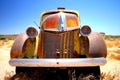 Rusty Old car Royalty Free Stock Photo