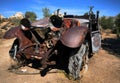 Rusty old car Royalty Free Stock Photo