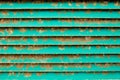 Rusty Old Grid. Landscape orientation. Royalty Free Stock Photo