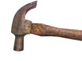 Rusty old hammer Royalty Free Stock Photo