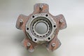 Rusty old hub Royalty Free Stock Photo