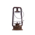 Rusty Old Lantern Royalty Free Stock Photo