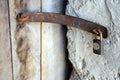 Rusty old locker Royalty Free Stock Photo