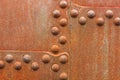 Rusty old metalic wall texture background Royalty Free Stock Photo