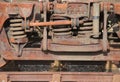 Rusty Old Steam Train Detail Royalty Free Stock Photo