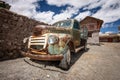 Rusty old truck, Uyuni, Bolivia Royalty Free Stock Photo
