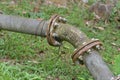 Rusty Old Water Pipe Royalty Free Stock Photo