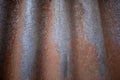 Rusty old zinc texture background Royalty Free Stock Photo