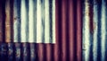 Rusty old zinc texture background Royalty Free Stock Photo