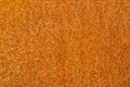 Rusty orange metal background