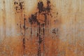 Rusty oxidised metal textured background Royalty Free Stock Photo