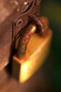 Rusty padlock Royalty Free Stock Photo
