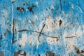 Rusty painted metal surface Royalty Free Stock Photo