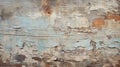 Rusty Peeling Paint On Wood Background - High Resolution Matte Photo Royalty Free Stock Photo