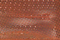 Rusty perforated metal surface