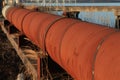 Rusty Pipeline Royalty Free Stock Photo