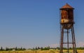 Rusty Pitted Water Tank Royalty Free Stock Photo
