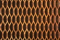 Rusty radiator grille Royalty Free Stock Photo