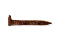 Rusty railroad spike