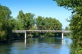 Rusty Railroad trestle