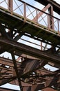 Rusty Railway Bridge Royalty Free Stock Photo