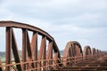 Rusty Railway Bridge Royalty Free Stock Photo