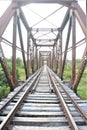 Rusty railway bridge in Valle de los Ingenios valley - Sugar Mills valley