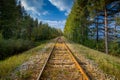 Rusty railway Royalty Free Stock Photo