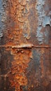 rusty retro metal surface closeup