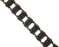 Rusty roller chain belt