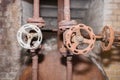 Rusty sewer valve
