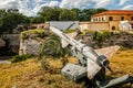 Rusty Soviet missile from 1962 Carribean crisis standing in la C Royalty Free Stock Photo