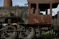 Rusty Steam Locomotive Royalty Free Stock Photo