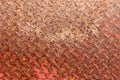 Rusty steel plate texture for design background Royalty Free Stock Photo