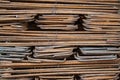 Rusty steel rod Royalty Free Stock Photo