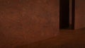 The Rusty Texture for Background or Abstract concept 3d Rendering Royalty Free Stock Photo