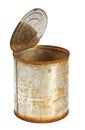 Rusty tin can Royalty Free Stock Photo