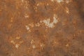 Rusty tin surface Royalty Free Stock Photo