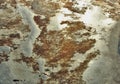 Rusty Tin Wall Background Royalty Free Stock Photo