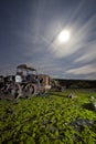 Rusty tractor