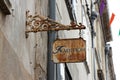rusty tradition, detailed view of french city Bazas at summer time