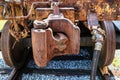 Rusty Train Coupling