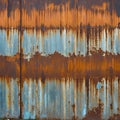 a rusty ure of a steel wall with lots of negative space for copy Grunge metal background