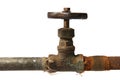 Rusty valve Royalty Free Stock Photo