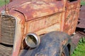 Rusty vintage pickup truck details Royalty Free Stock Photo