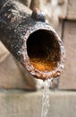 Rusty water pipe Royalty Free Stock Photo