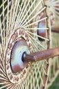 Rusty wheel Royalty Free Stock Photo