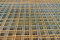 Rusty wire mesh steel for reinforcing concrete Royalty Free Stock Photo
